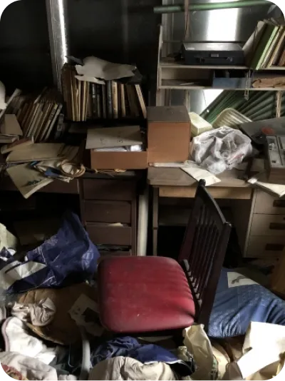 大量の不用品が残ったゴミ屋敷も対応可能